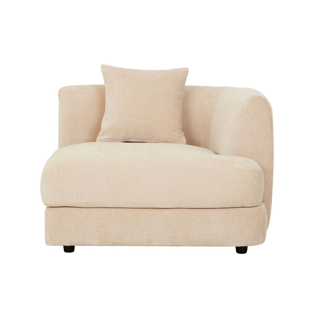 [MADRID-CURVE-1-SEATER-RIGHT-ARM-SOFA-SOFT-WHEAT-SOF-MAD-CRV1S-RIT-SFWH] Madrid Curve 1 Seater Right Arm Sofa - Soft Wheat