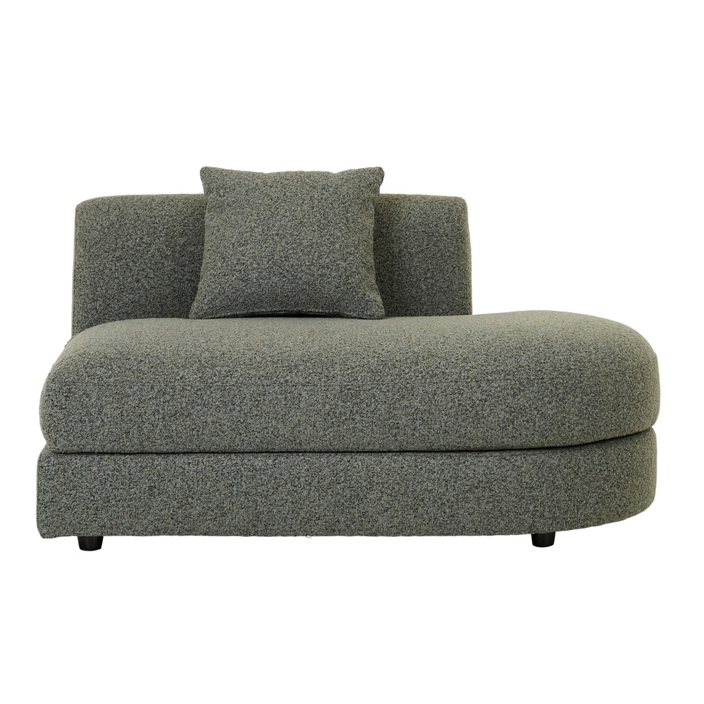 [MADRID-CURVE-RIGHT-CHAISE-SOFA-GREEN-BOUCLE-SOF-MAD-CRV-RIT-CHS-GNBC] Madrid Curve Right Chaise Sofa - Green Boucle