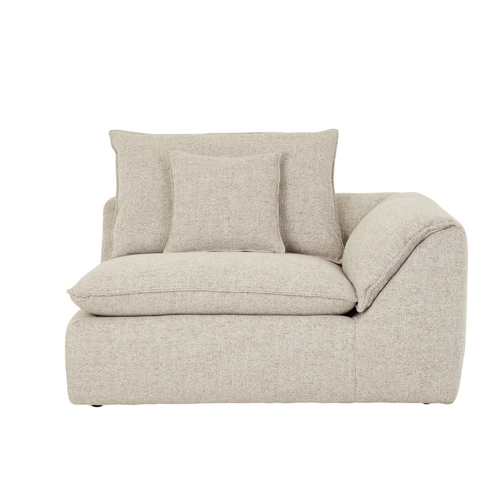 [MADRID-FOLD-1-SEATER-RIGHT-ARM-SOFA-TAPIOCA-SOF-MAD-FOLD1S-RIT-TPCA] Madrid Fold 1 Seater Right Arm Sofa - Tapioca