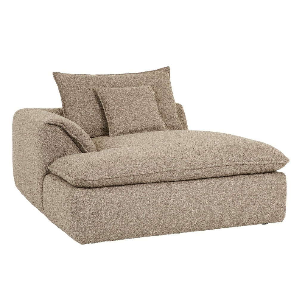 [MADRID-FOLD-LEFT-CHAISE-SOFA-MERCURY-BOUCLE-SOF-MAD-FOLD-LFT-CHS-MCYBC] Madrid Fold Left Chaise Sofa - Mercury Boucle