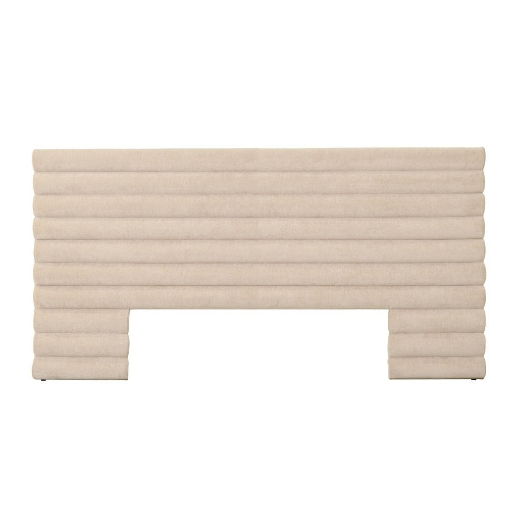 [MADRID-TUFTED-BEDHEAD-SOFT-WHEAT-BH-MAD-TUFT-X] Madrid Tufted Bedhead - Soft Wheat