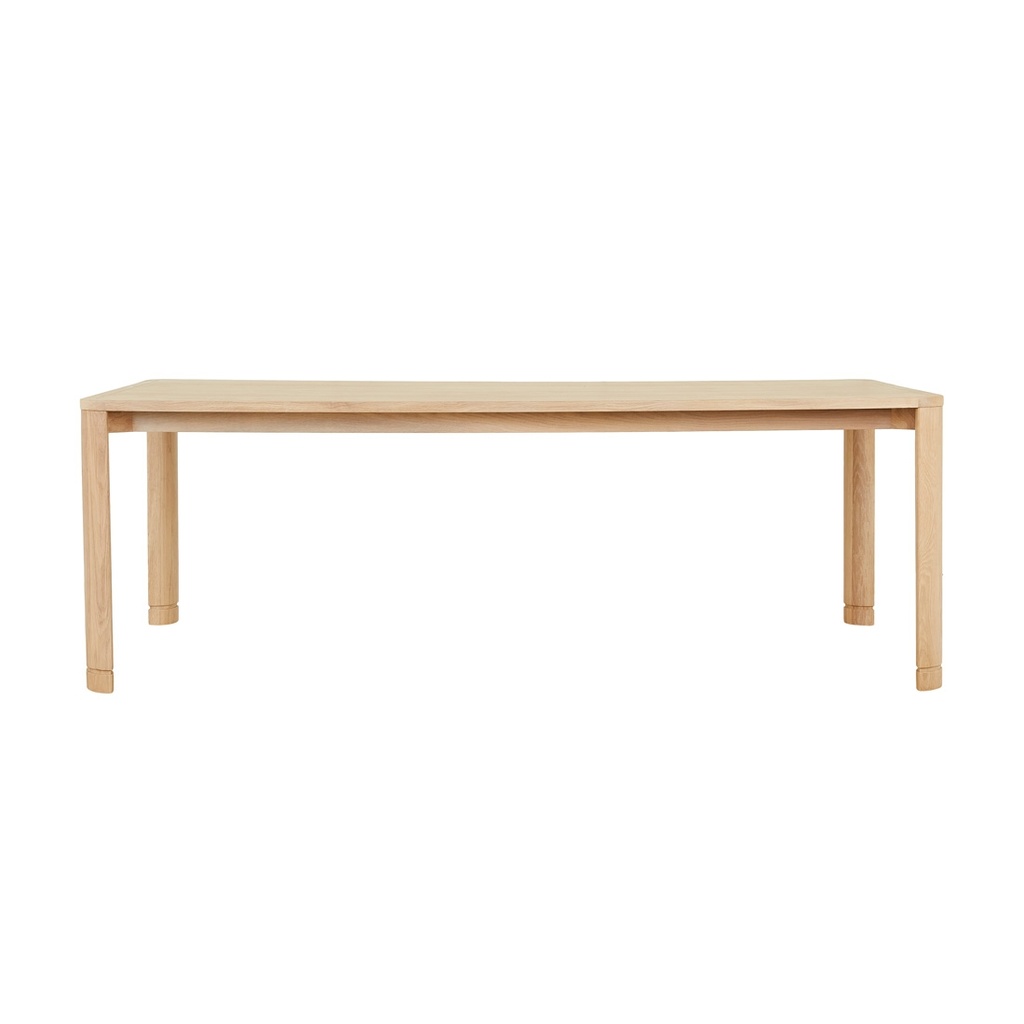 [MARLOW-DINING-TABLE-SATIN-OAK-DT-MARLOW] Marlow Dining Table - Satin Oak