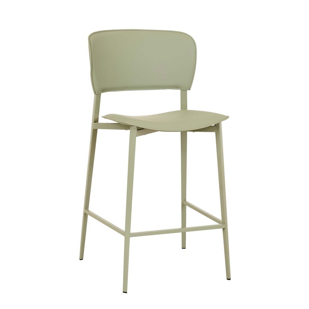 [MATILDA-BARSTOOL-MOSS-PU-MATT-MOSS-BS-MAT-X-MATT-MOSS] Matilda Barstool - Moss PU - Matt Moss