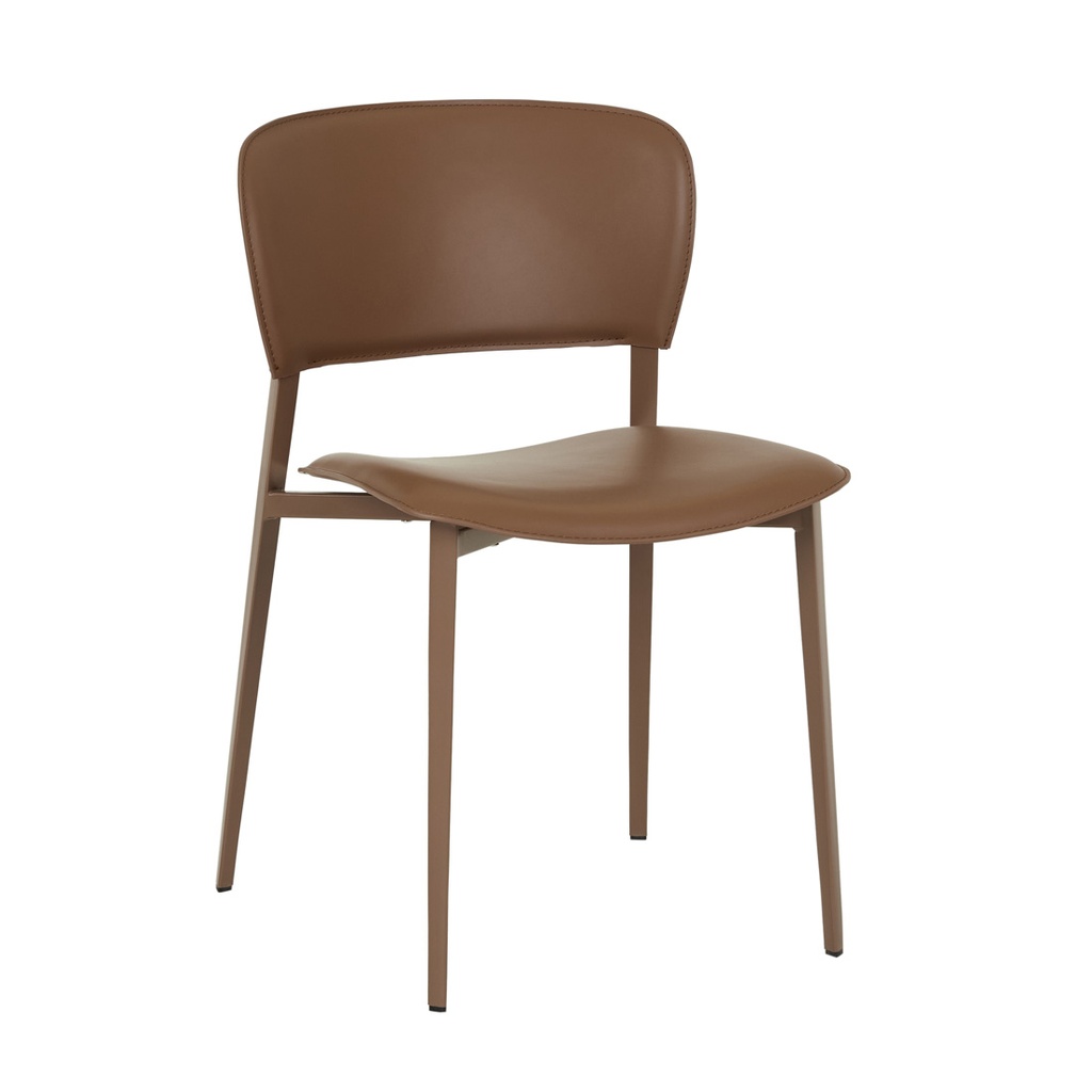[MATILDA-DINING-CHAIR-LIGHT-TAN-MATT-TAN-CH-MAT-MATT-TAN] Matilda Dining Chair - Light Tan - Matt Tan