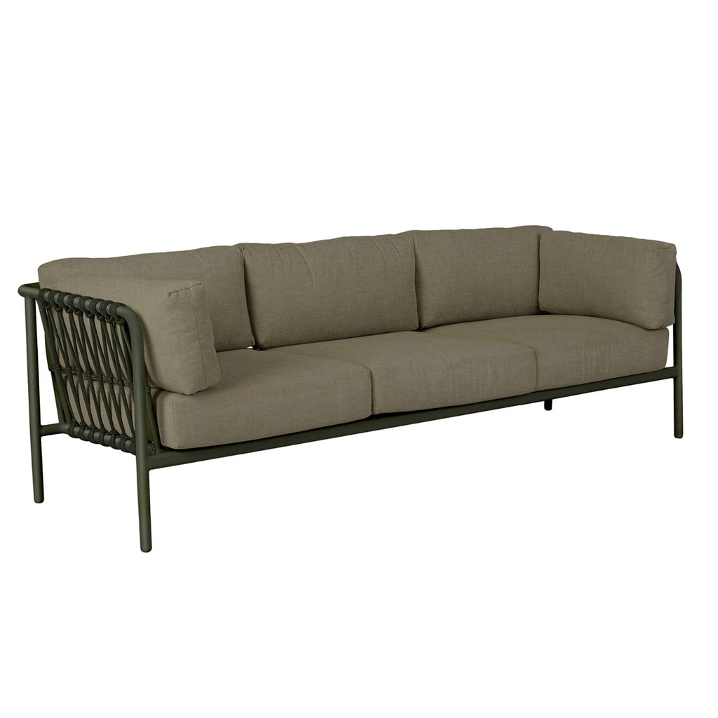 [MAURITIUS-ISLAND-3-SEATER-SOFA-EMERALD-MOSS-SOF-MAUR-ISL-3S-MOSS] Mauritius Island 3 Seater Sofa - Emerald - Moss