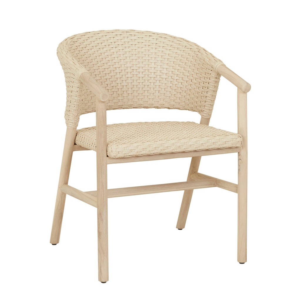 [MAURITIUS-WRAP-DINING-ARMCHAIR-SHELL-AGED-TEAK-CH-MAUR-WRAP-AGED-TEAK] Mauritius Wrap Dining Armchair - Shell - Aged Teak