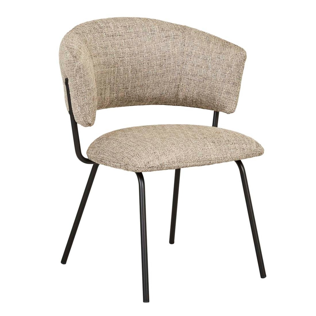 [MIMI-DINING-CHAIR-PEPPER-WEAVE-MATT-BLACK-CH-MIMI-MATT-BLACK] Mimi Dining Chair - Pepper Weave - Matt Black