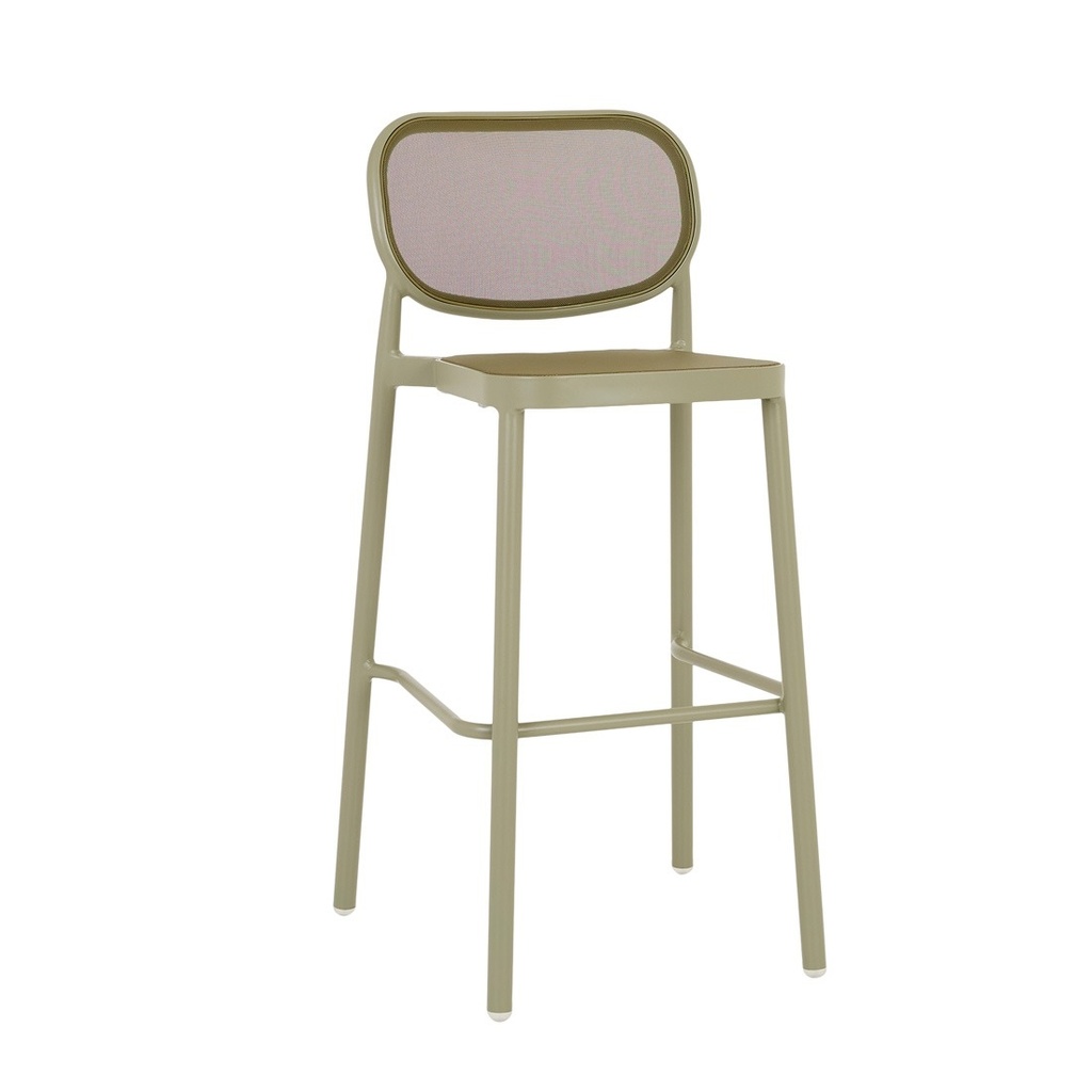 [MONTROI-MALLA-BARSTOOL-HUNTER-TEXTILENE-JUNGLE-GREEN-BS-MONT-MALLA-JUNGLE-GREEN] Montroi Malla Barstool - Hunter Textilene - Jungle Green