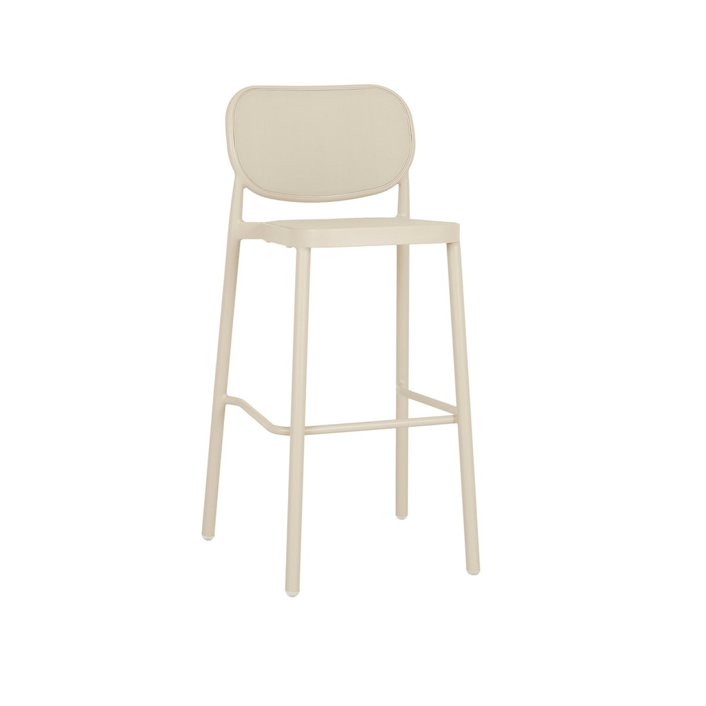 [MONTROI-MALLA-BARSTOOL-SAND-TEXTILENE-BEIGE-BS-MONT-MALLA-BEIGE] Montroi Malla Barstool - Sand Textilene - Beige
