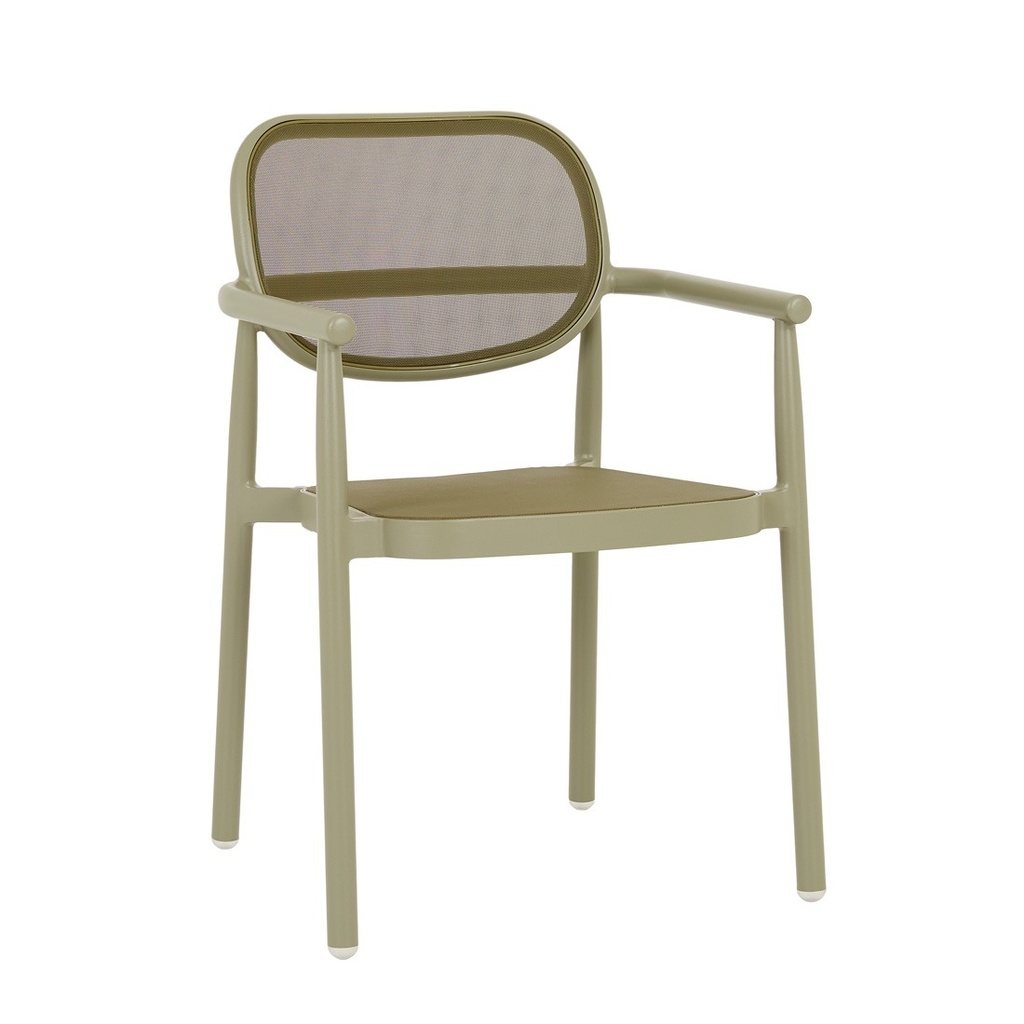 Montroi Malla Dining Armchair - Hunter Textilene - Jungle Green