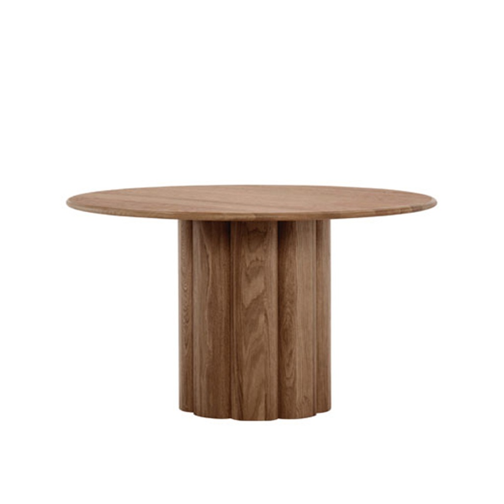 [NATADORA-KORA-DINING-TABLE-LATTE-OAK-DT-NAT-KORA-X] Natadora Kora Dining Table - Latte Oak