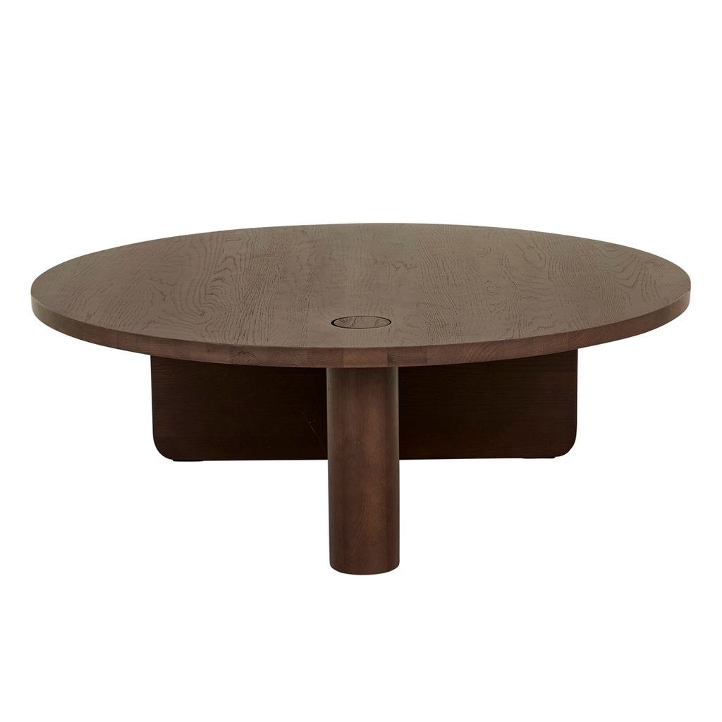[NATADORA-PIVOT-COFFEE-TABLE-SMOKED-OAK-CTO-NAT-PIV] Natadora Pivot Coffee Table - Smoked Oak