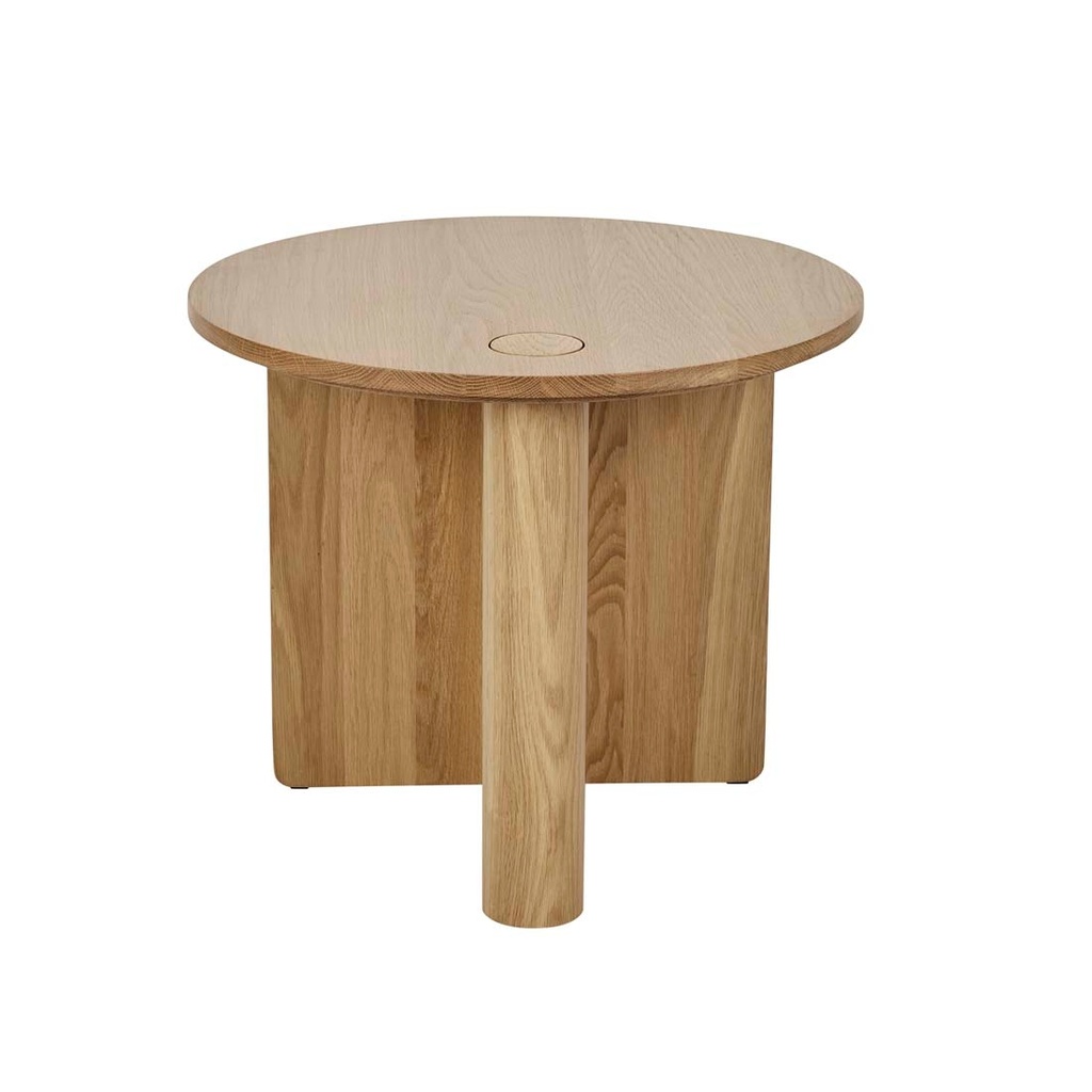 Natadora Pivot Side Table - Light Oak