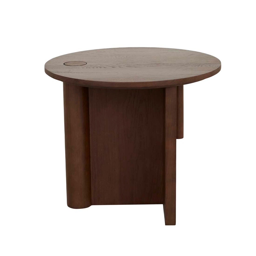 [NATADORA-PIVOT-SIDE-TABLE-SMOKED-OAK-LTO-NAT-PIV] Natadora Pivot Side Table - Smoked Oak