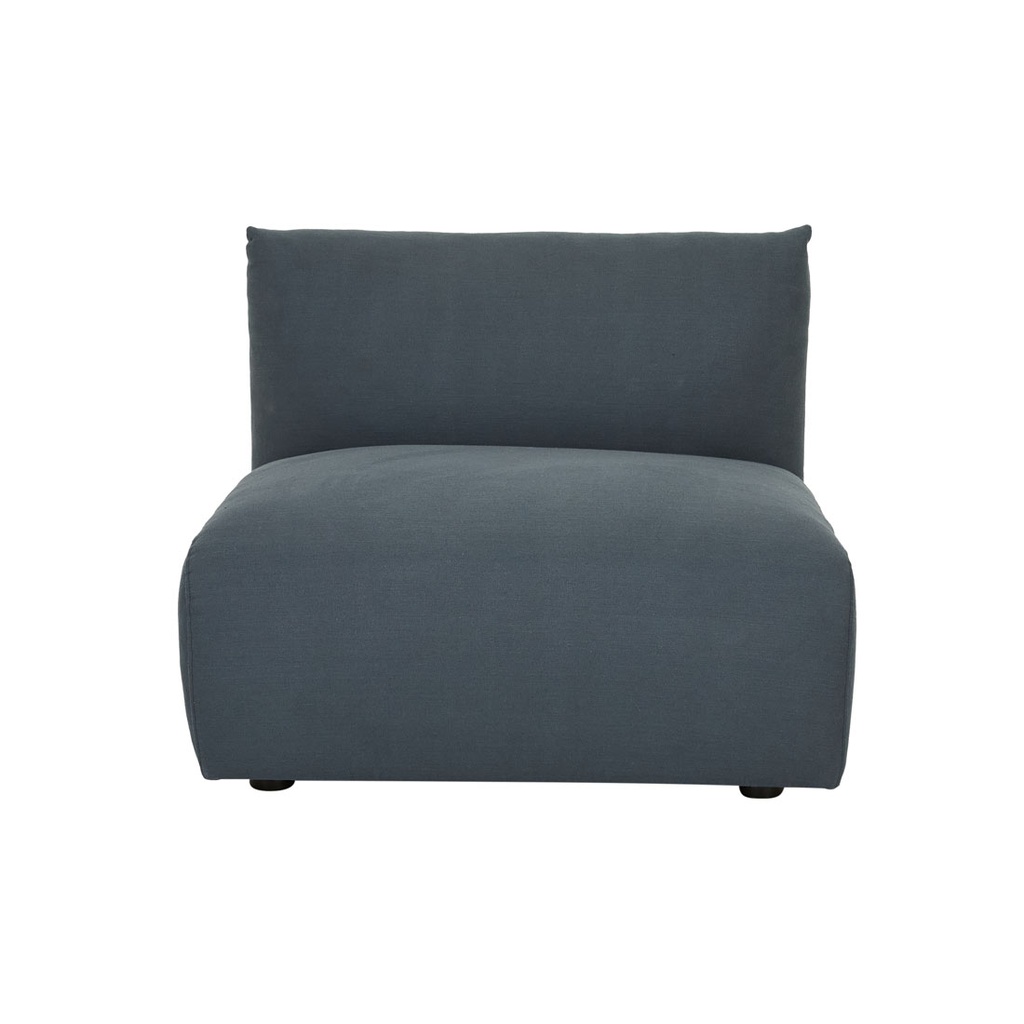 [NATADORA-SLIPPER-1-SEATER-CENTRE-SOFA-DARK-TEAL-SOF-NAT-SLIP1S-CTR-DKTL] Natadora Slipper 1 Seater Centre Sofa - Dark Teal