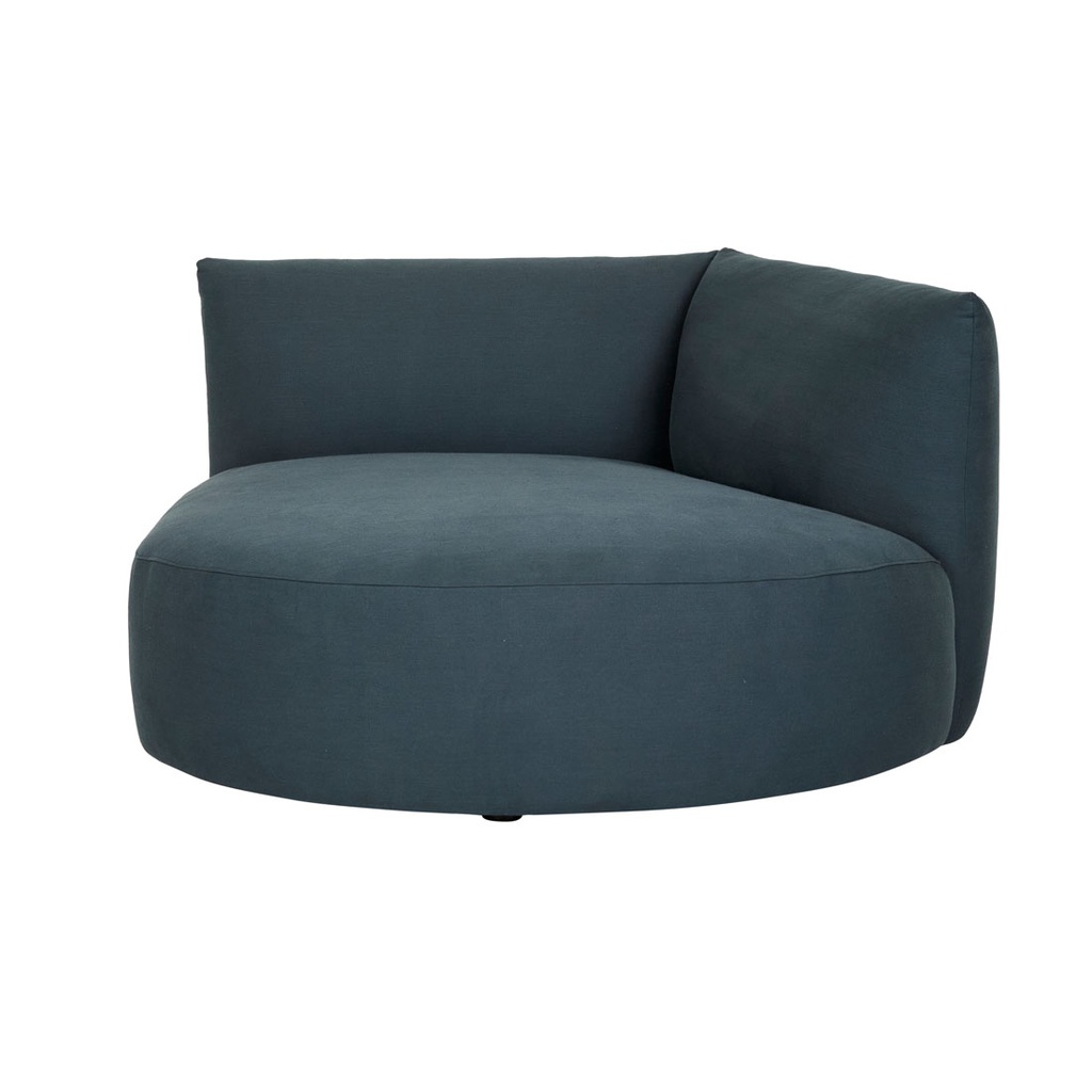 [NATADORA-SLIPPER-RIGHT-CHAISE-SOFA-DARK-TEAL-SOF-NAT-SLIP-RIT-CHS-DKTL] Natadora Slipper Right Chaise Sofa - Dark Teal