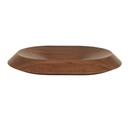 Noma Bevel Oval Bowl Large - Mocha Teak