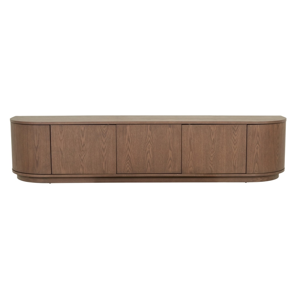 [OBERON-CRESCENT-ENTERTAINMENT-UNITS-SMOKED-ASH-TV-OBER-CRES-X] Oberon Crescent Entertainment Units - Smoked Ash