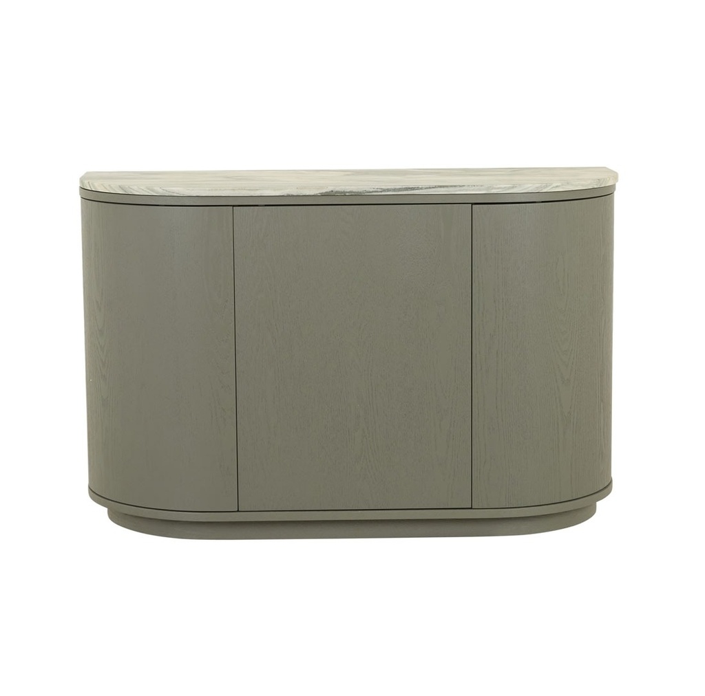 [OBERON-CRESCENT-MARBLE-STORAGE-UNIT-MARINE-MARBLE-THYME-BUF-OBER-CRES-MAR-SM-THYME] Oberon Crescent Marble Storage Unit - Marine Marble - Thyme