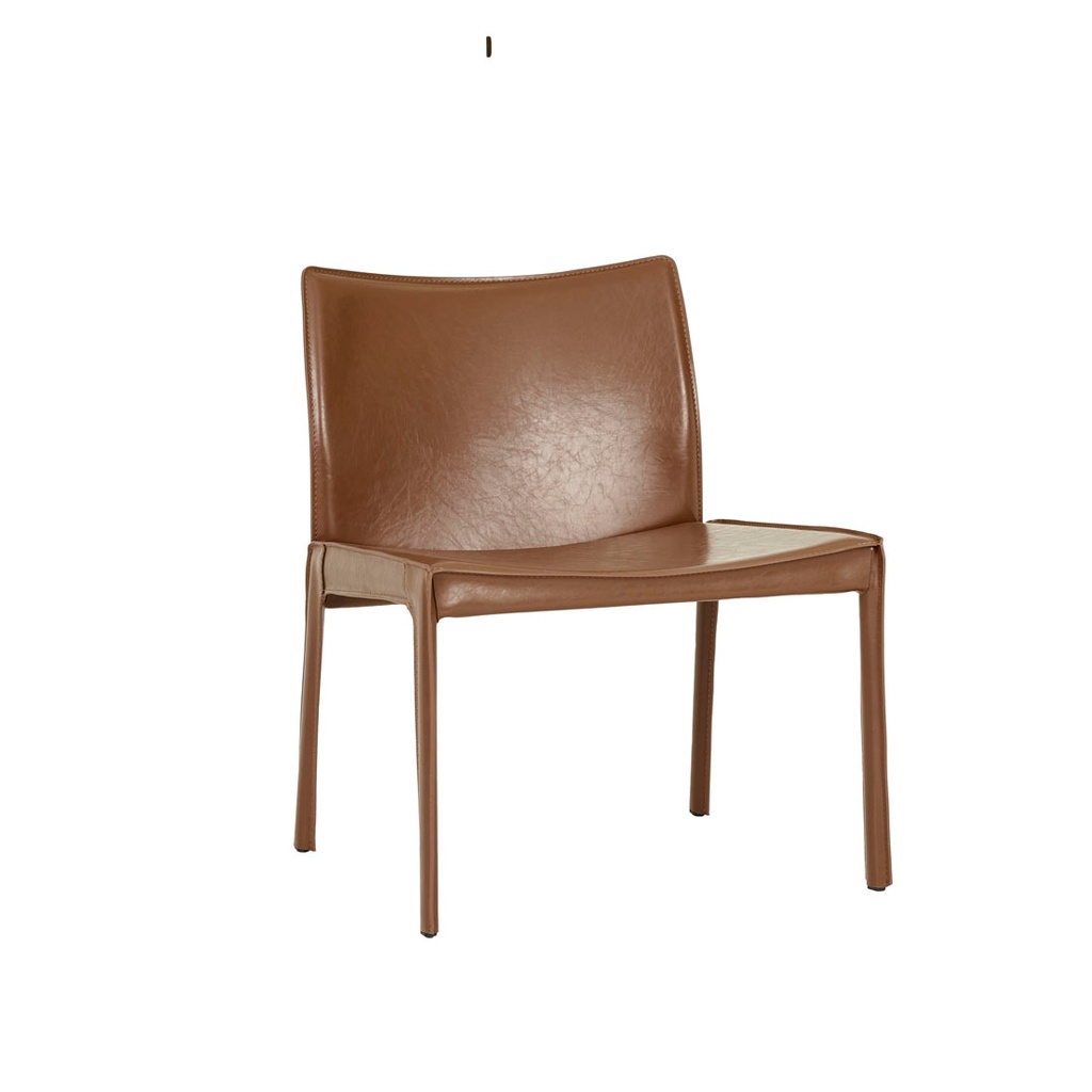 [CARLO-OCCASIONAL-CHAIR-WAXED-TAN-CH-CARL-OCC] Carlo Occasional Chair - Waxed Tan