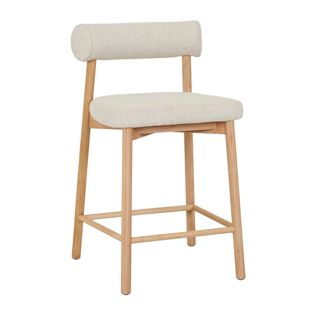 [OLSEN-BARSTOOL-SANDCASTLE-TWEED-LIGHT-OAK-BS-OLSEN-X-LIGHT-OAK] Olsen Barstool - Sandcastle Tweed - Light Oak