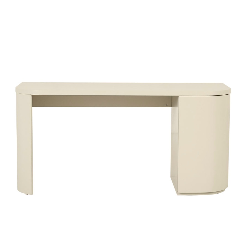 [ORSON-ROUND-DESK-PUTTY-DESK-ORSON-RD] Orson Round Desk - Putty