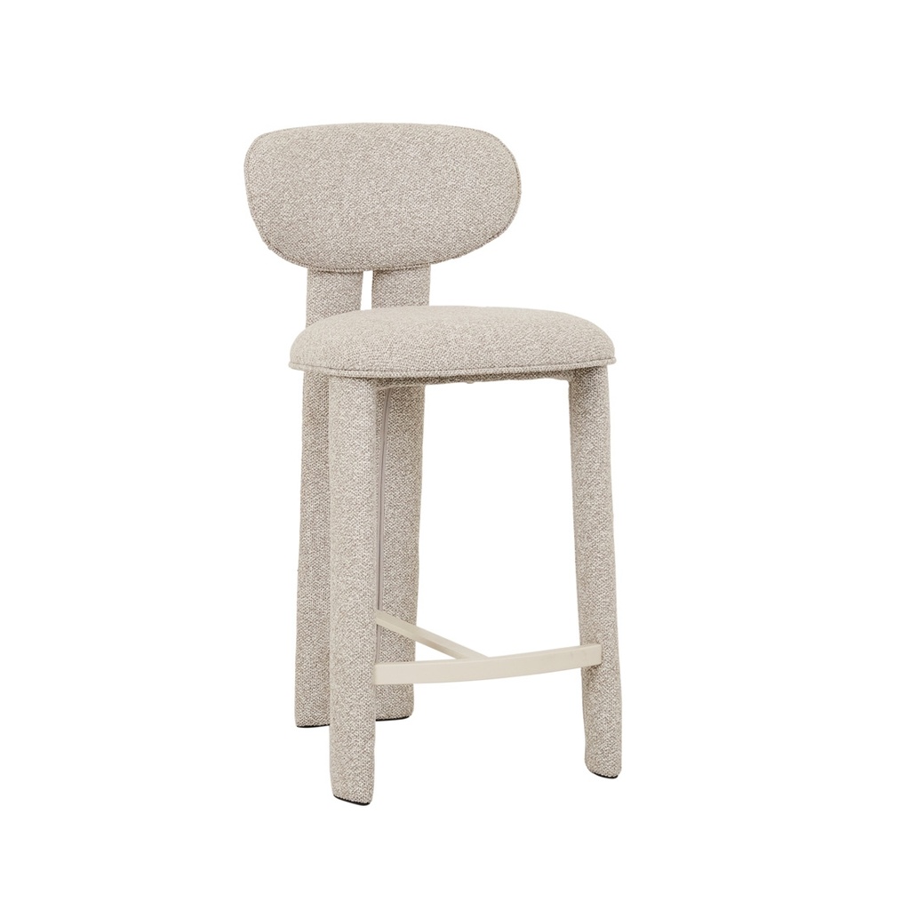 [PEDRO-BARSTOOL-OVERCAST-MATT-BEIGE-BS-PEDRO-X-MATT-BEIGE] Pedro Barstool - Overcast - Matt Beige