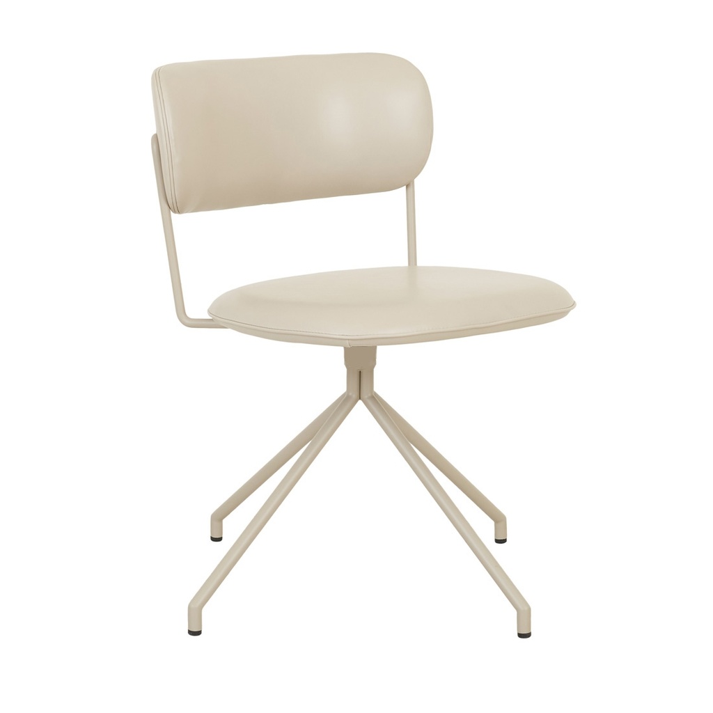 [PICCOLO-SPIDER-LEG-OFFICE-CHAIR-SANDSTONE-PU-MATT-CASHMERE-CH-PICC-SPI-OFF-MATT-CASHMERE] Piccolo Spider Leg Office Chair - Sandstone PU - Matt Cashmere