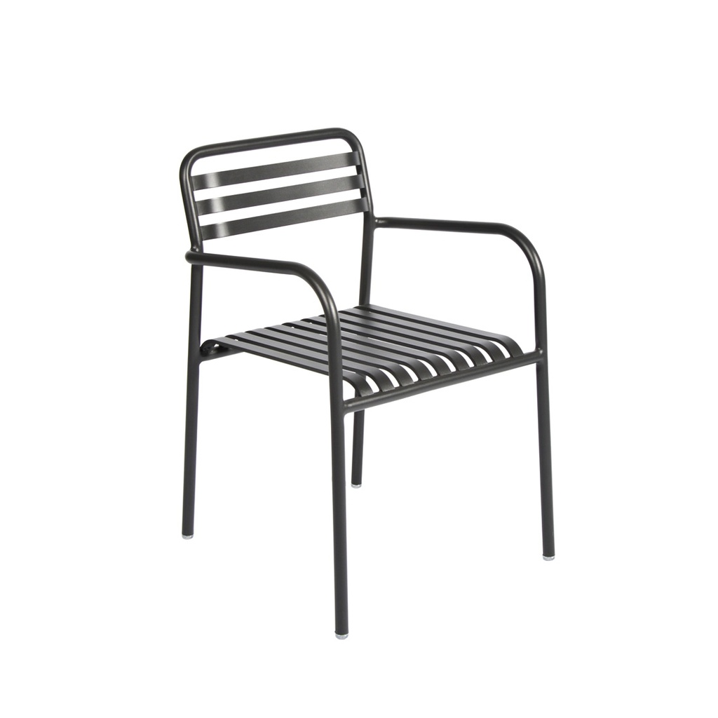 [PIER-BREEZE-DINING-ARM-CHAIR-BLACK-CH-PIER-BRZ-ARM] Pier Breeze Dining Armchair - Black