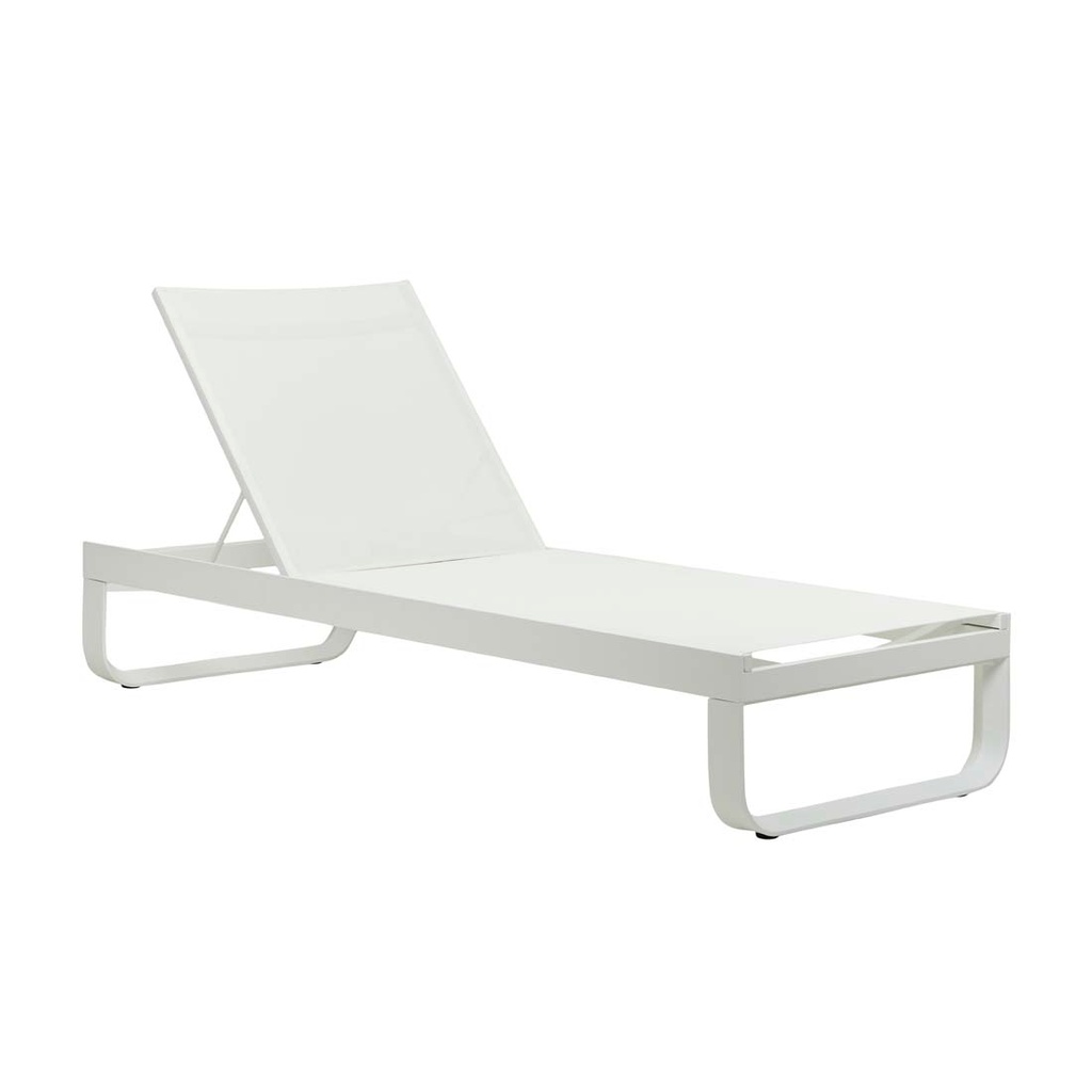 [PIER-CURVE-SUNBED-WHITE-SB-PIER-CRV] Pier Curve Sunbed - White