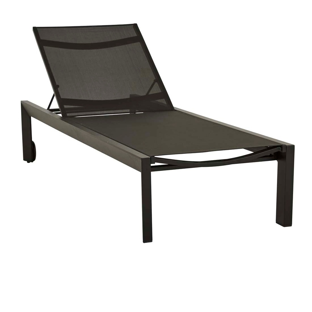 [PIER-STRAIGHT-SUNBED-BLACK-BLACK-METAL-SB-PIER-STR-BLACK-METAL] Pier Straight Sunbed - Black - Black Metal
