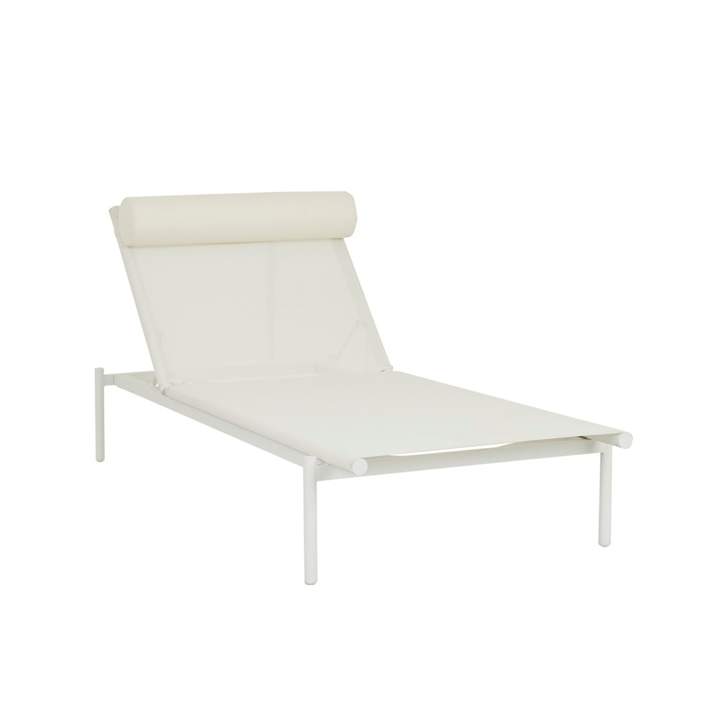 [PIER-TULUM-SUNBED-WHITE-SB-PIER-TUL] Pier Tulum Sunbed - White