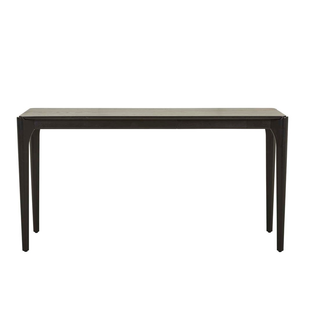 [PIPER-SPINDLE-CONSOLE-TABLE-BLACK-OAK-CONS-PIPE-SPIN] Piper Spindle Console Table - Black Oak