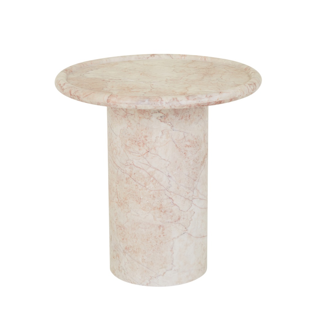 [PIPPA-SIDE-TABLE-CREAM-ROSE-LTO-PIPPA-MAR] Pippa Side Table - Cream Rose