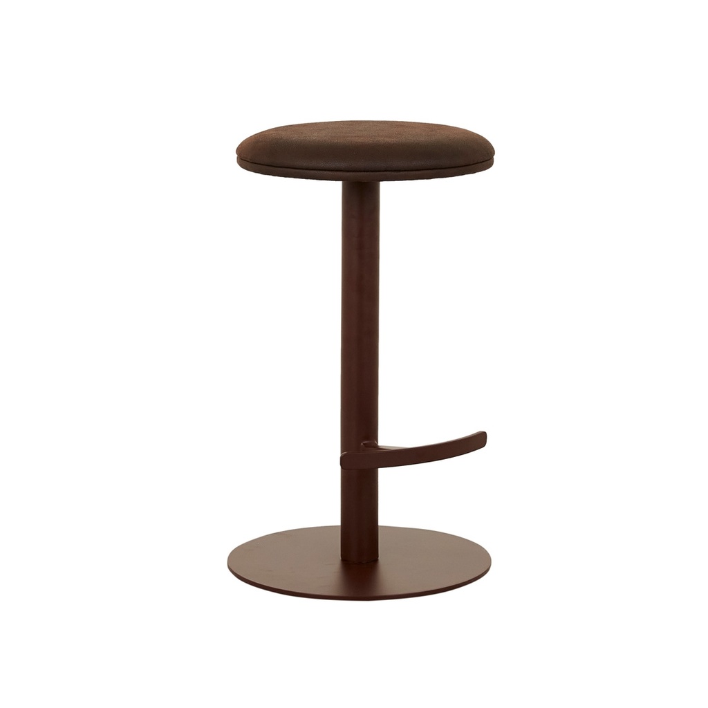 [PLUM-SWIVEL-BARSTOOL-EASTWOOD-JAVA-MATT-SYRAH-BS-PLUM-SWV-X-MATT-SYRAH] Plum Swivel Barstool - Eastwood Java - Matt Syrah