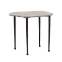 Dali Sway Marble Side Table - Celestial Marble - Black