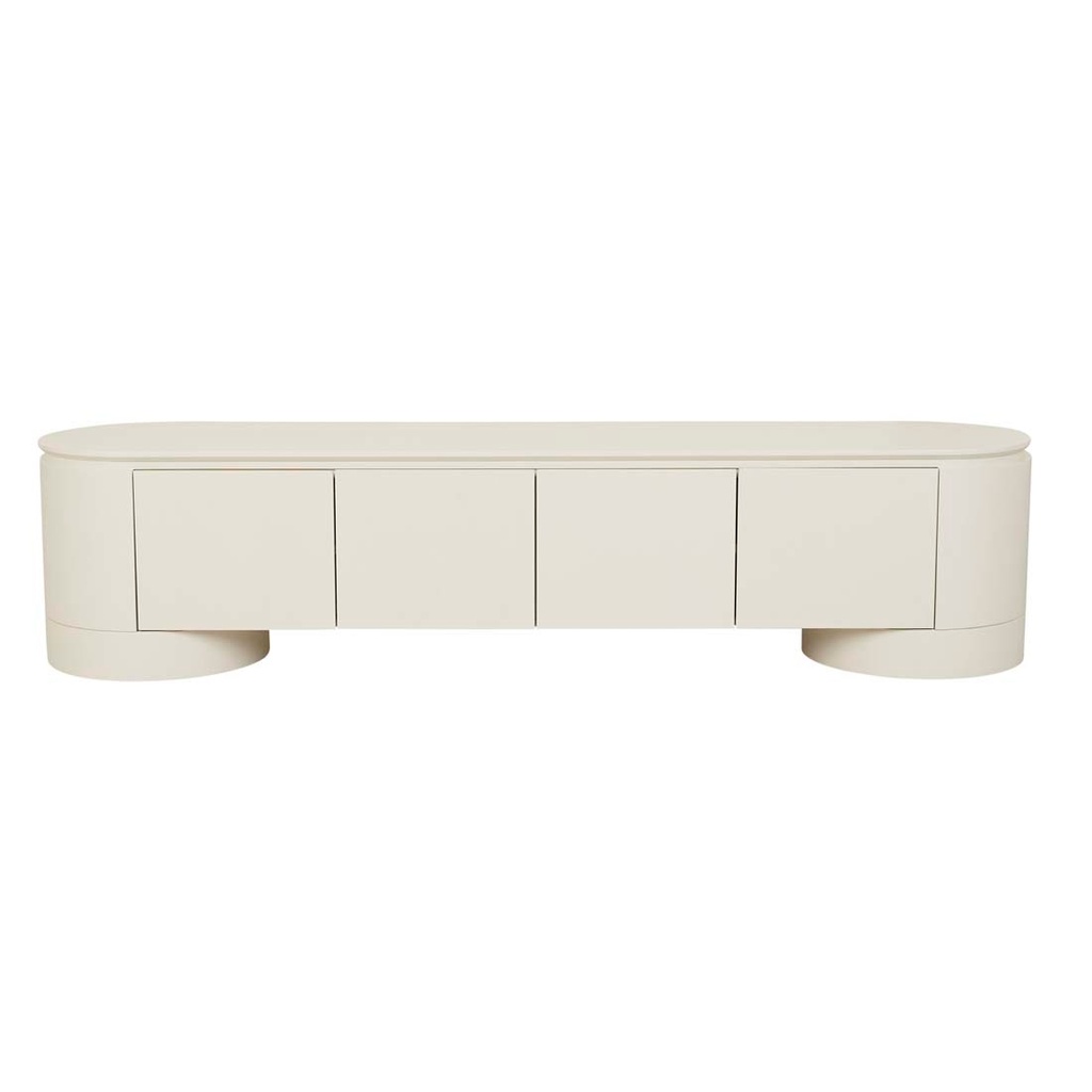 [PLUTO-ENTERTAINMENT-UNIT-PORCELAIN-TV-PLU] Pluto Entertainment Unit - Porcelain