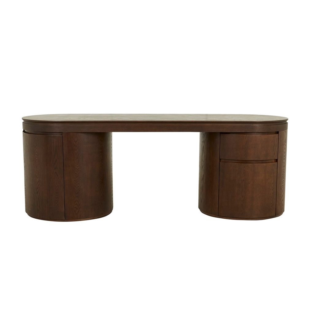 [PLUTO-GRAND-DESK-TOBACCO-ASH-DESK-PLU-GRD-X] Pluto Grand Desk - Tobacco Ash