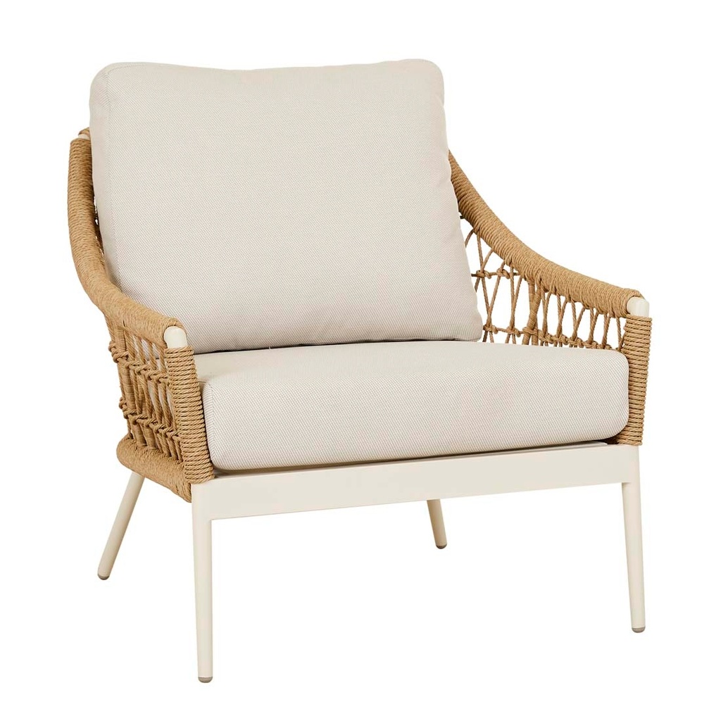 [PORTSEA-CLASSIC-1-SEATER-SOFA-CHAIR-COCONUT-NATURAL-WEAVE-SOF-POR-CLA-1S-NATURAL-WEAVE] Portsea Classic Sofa Chair - Coconut - Natural Weave
