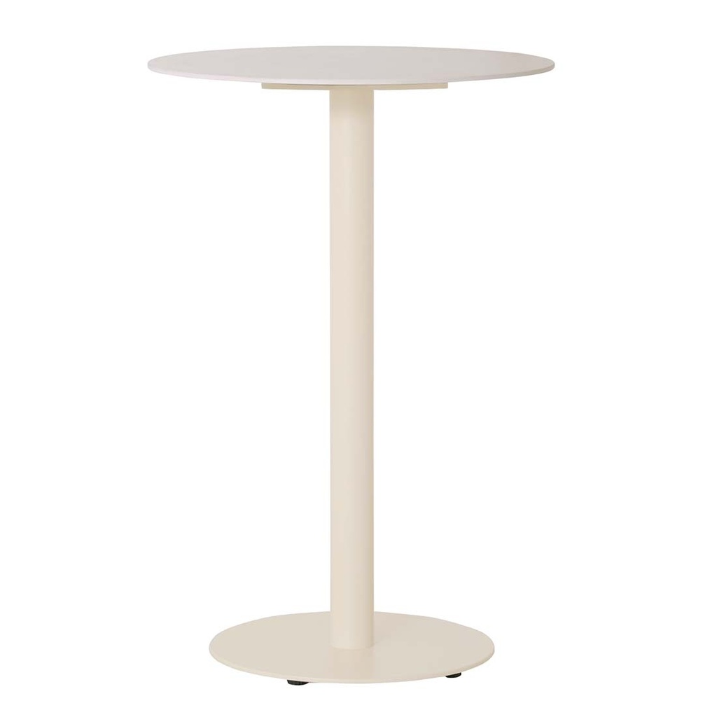 [PORTSEA-CRUISE-ROUND-BAR-TABLE-ALABASTER-IVORY-WHITE-BT-POR-CRU-RD-IVORY-WHITE] Portsea Cruise Round Bar Table - Alabaster - Ivory White