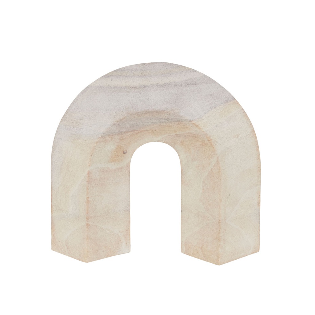 [RUFUS-VAULT-SCULPTURE-RAINBOW-SANDSTONE-DEC-RUF-VUT-SCUL] Rufus Vault Sculpture - Rainbow Sandstone