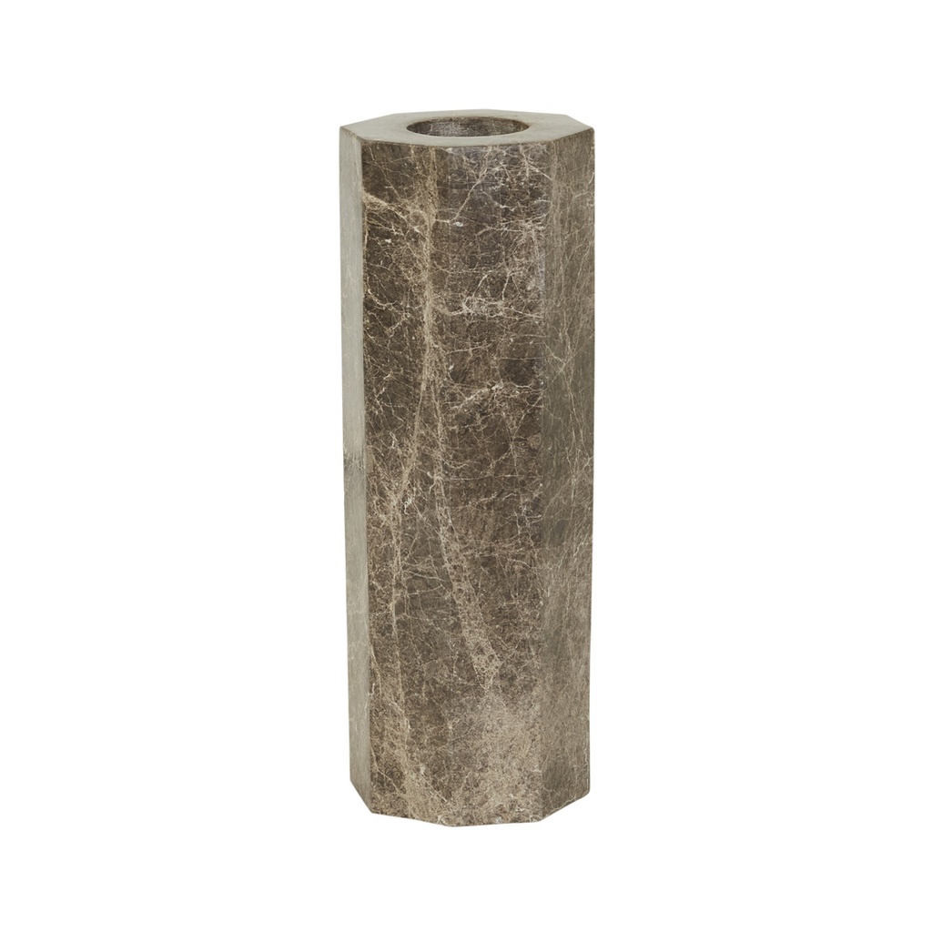 [RUFUS-ZENITH-VASE-LARGE-EMPERADOR-DEC-RUF-ZENH-VASE-LG] Rufus Zenith Vase Large - Emperador