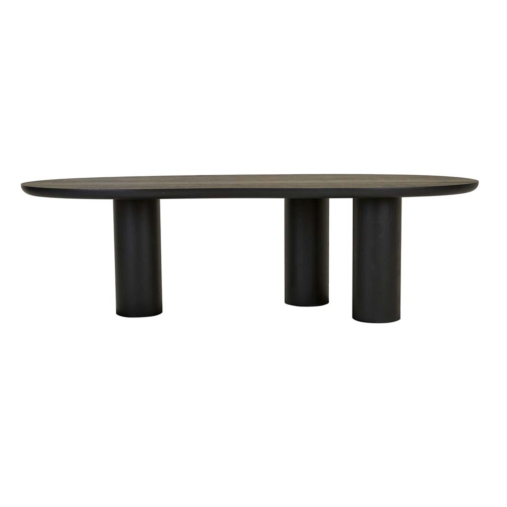 [SEB-CURVE-DINING-TABLE-BLACK-OAK-DT-SEB-CRV-X] Seb Curve Dining Table - Black Oak