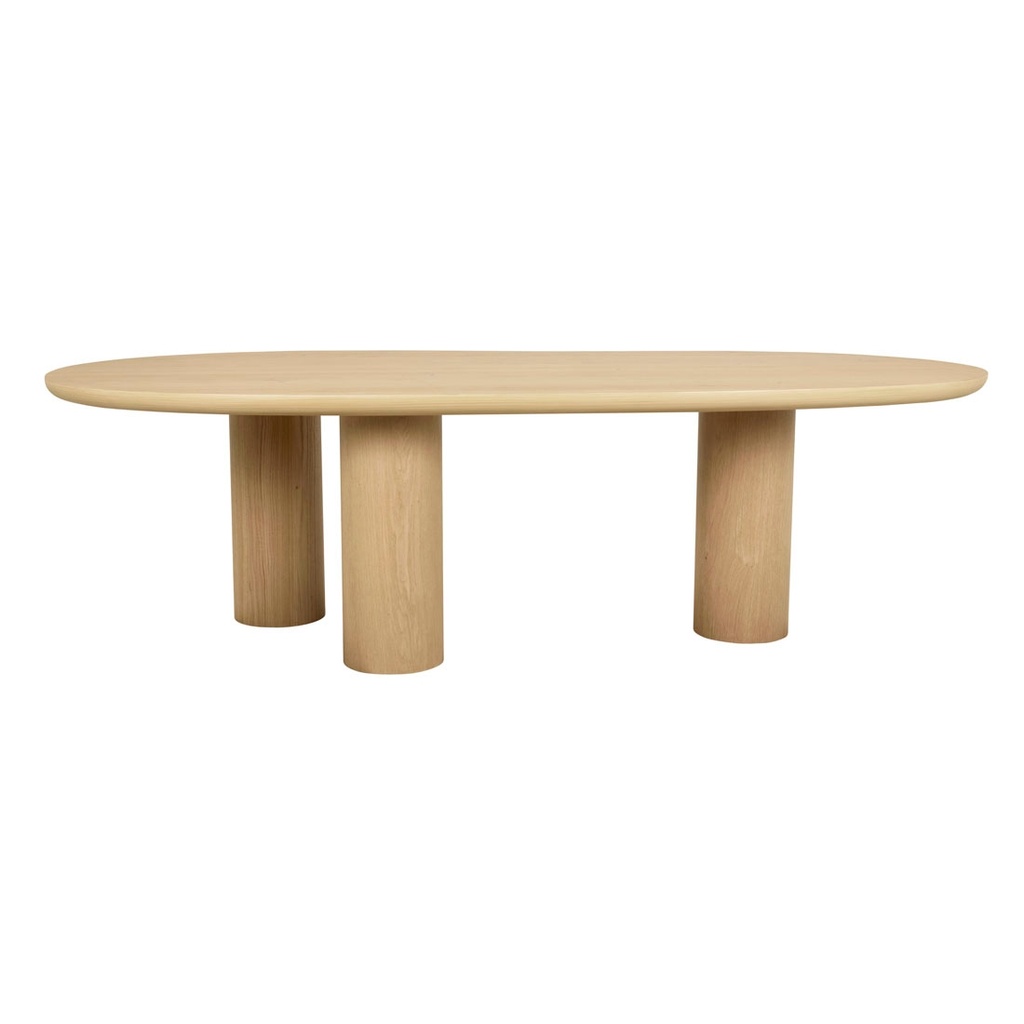 [SEB-CURVE-DINING-TABLE-OAK-DT-SEB-CRV-X] Seb Curve Dining Table - Oak