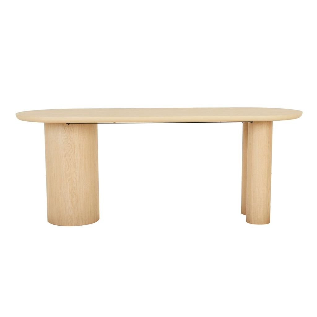 [SEB-OVAL-DESK-OAK-DESK-SEB-OVL-X] Seb Oval Desk - Oak