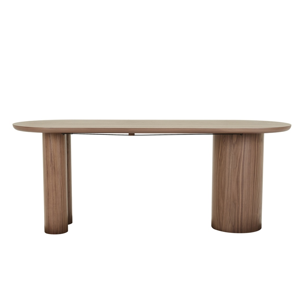 [SEB-OVAL-DESK-WALNUT-DESK-SEB-OVL-X] Seb Oval Desk - Walnut