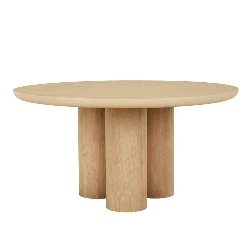 [SEB-ROUND-DINING-TABLE-OAK-DT-SEB-RD2-X] Seb Round Dining Table - Oak