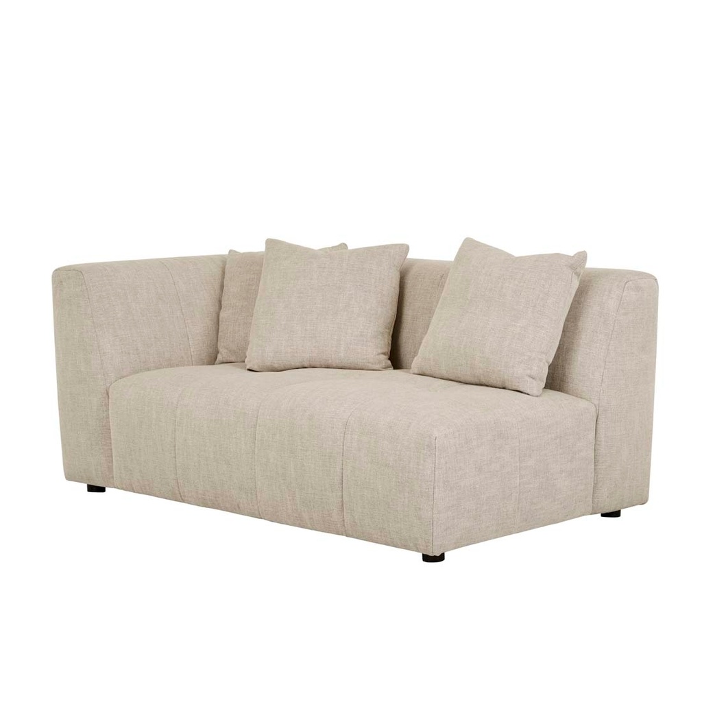 [SIDNEY-SLOUCH-2-SEATER-LEFT-ARM-SOFA-BARLEY-SOF-SID-SLCH2S-LFT-BRLY] Sidney Slouch 2 Seater Left Arm Sofa