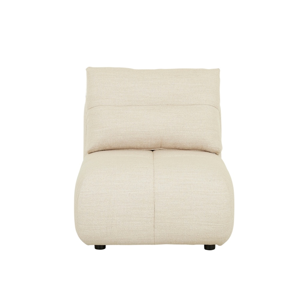 [SIDNEY-TULLIO-1-SEATER-CENTRE-SOFA-NATURAL-SPECKLE-SOF-SID-TUL1S-CTR-2-NATSP] Sidney Tullio 1 Seater Centre Sofa - Natural Speckle