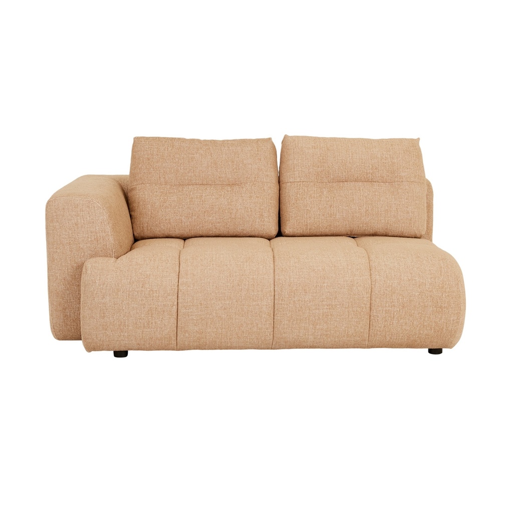 [SIDNEY-TULLIO-2-SEATER-LEFT-ARM-SOFA-HAY-SOF-SID-TUL2S-LFT-HAY] Sidney Tullio 2 Seater Left Arm Sofa - Hay